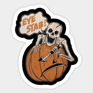 Eye Stab! Sticker